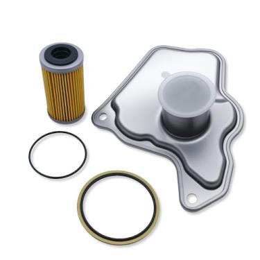 Imagem de VEHICODE Kit de filtro de transmissão CVT automático compatível com Nissan Pathfinder Maxima Murano Rogue Sport, kit de serviço de troca de fluido do cárter de óleo Trans 31726-28X0A, 31728-29X0D
