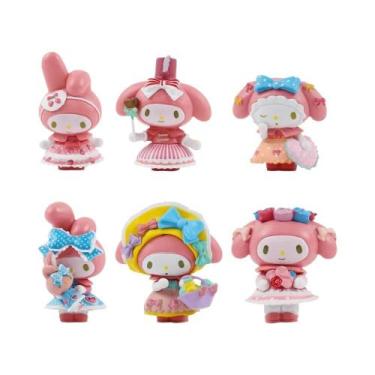 Imagem de Conjunto De Brinquedos Em Caixa Surpresa Da Série Pijamas Kawaii 6 Peç