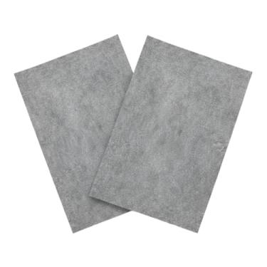 Imagem de 2 Arranhadores Protetor Adesivo Para Sofá, Cama e Moveis Premium 50X30cm - Arranhador Carpete(Cinza) (Bege)