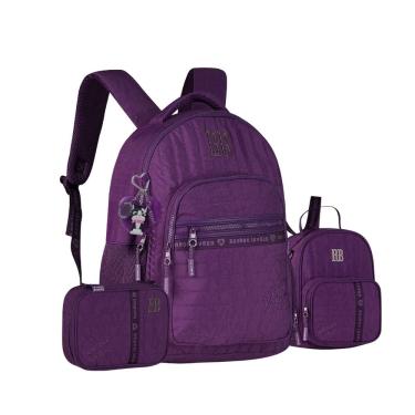 Imagem de Mochila Costas Lancheira Estojo Box Rebecca Bonbon Juvenil