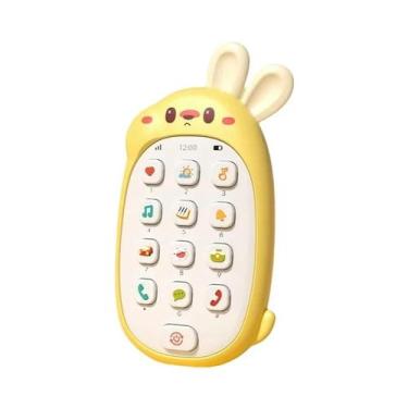 Imagem de Brinquedo De Telefone Musical De Simulação Para Bebês, Brinquedo Intel