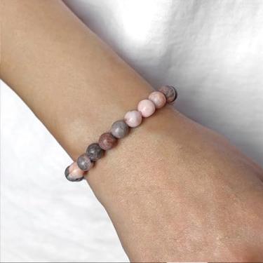 Imagem de Pulseira de contas turquesa com pingente de tartaruga, joia de praia de pedra natural, pulseira de pedra semipreciosa boêmia, pulseira com pingente de tartaruga temática animal feita à mão para