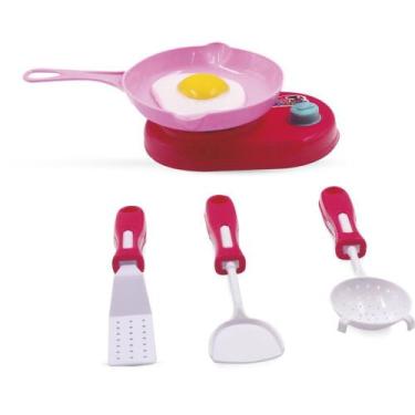 Imagem de Brincando de Casinha Fogão Superchef com Acessórios