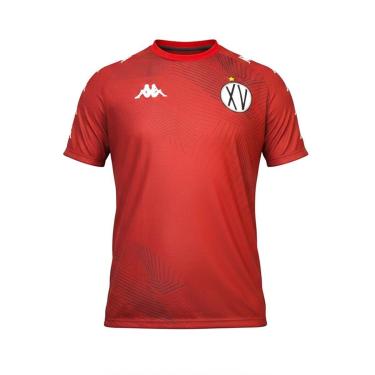 Imagem de Camisa XV de Piracicaba Kappa 2026 Zurich Vermelho - Masculino-Masculino