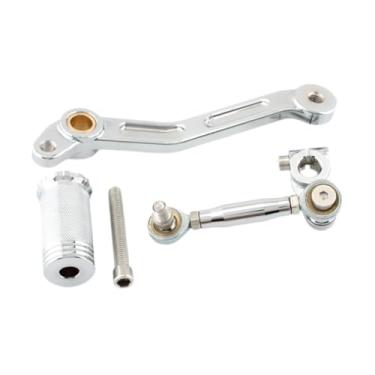 Imagem de Aymzbd Alavanca de Câmbio em Liga de Alumínio, Peça de Reposição Profissional, Alavanca de Pedal de Câmbio para Motocicleta V 1200, Prata