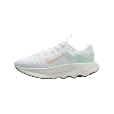 Imagem de Nike Motiva Tênis feminino de caminhada (HQ3506-100, branco/espuma menta/vela/tom de pôr do sol), Branco/espuma menta/vela/tom pôr do sol, 39