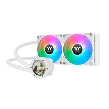 Imagem de Water Cooler Thermaltake V2 TH240 ULTRA SNOW, ARGB, 120mm, AMD/Intel, Branco - CL-W404-PL12SW-A-Unissex