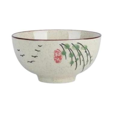 Imagem de Tigela De Arroz De Cerâmica De 4,5 Polegadas Estilo Japonês Retro Uten
