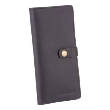 Imagem de Carteira Feminina Couro Legítimo Slim Com Porta Moedas - Ello Griff, P