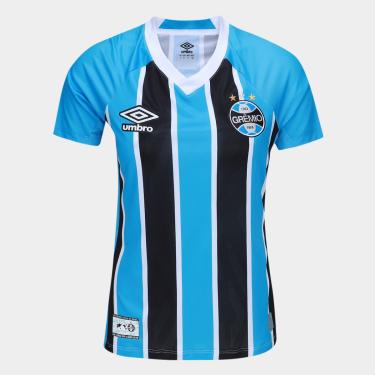 Imagem de Camisa Grêmio I 25/26 Torcedor Umbro Feminina-Feminino