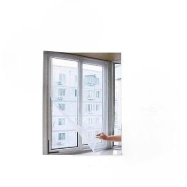 Imagem de Tela Protetora Para Janela Com Imã - Anti Mosquito/Dengue/Insetos/Cortina/Protetora(1,5x1,3MT)