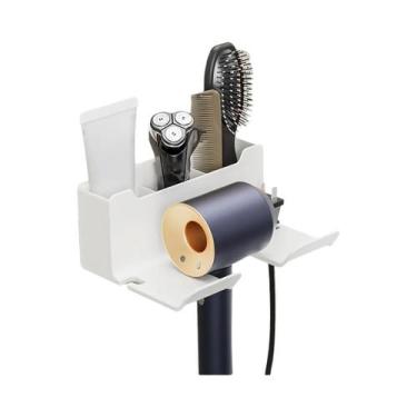 Imagem de Suporte De Parede Para Secador De Cabelo, Prateleira De Armazenamento 