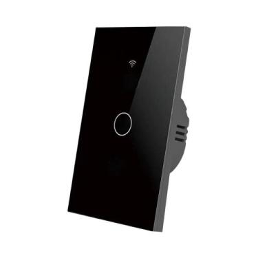 Imagem de Interruptor De Luz Inteligente WiFi Padrão Americano Alexa Google Home