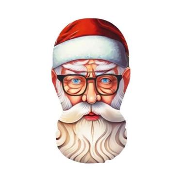 Imagem de Máscara De Caveira De Natal Em Malha Elástica Respirável, Máscara Faci