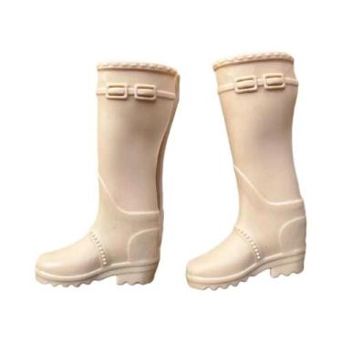 Imagem de Botas De Inverno De Salto Alto De 30cm Para Bonecas De Escala 1/6, Ace