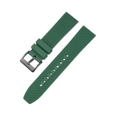 Imagem de Pulseira De Borracha Fluorada Premium De 20mm 22mm Para Relógio De Mer