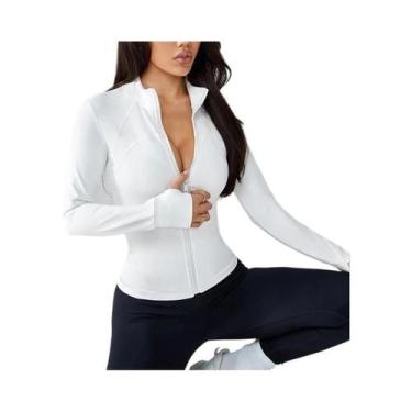 Imagem de Jaqueta De Yoga Feminina De Manga Longa Para Emagrecimento, Primavera 