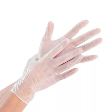 Imagem de Luva De Vinil Média 12 Unidades Santa Clara