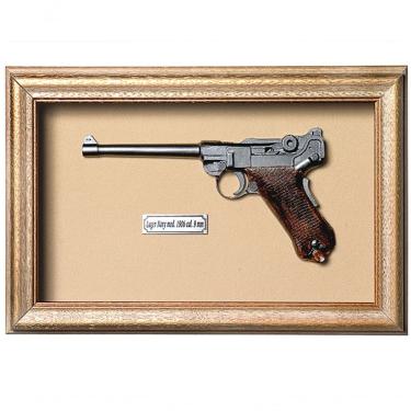 Imagem de Quadro Réplica Arma Luger Navy Mod. 1906 Cal 9 Mm - Clássico