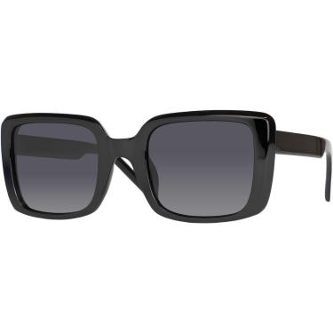 Imagem de Óculos de Sol Feminino Quadrado Grande Polarizado Proteção UV400 Village Heaven 6445-Feminino