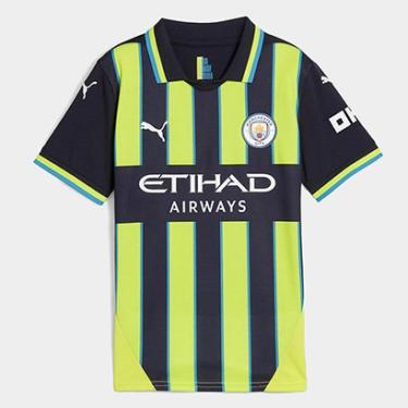 Imagem de Camisa Manchester City Infantil Away 24/25 Torcedor Puma-Unissex