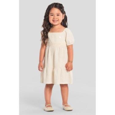 Imagem de Vestido infantil menina em linho Mundi-Feminino