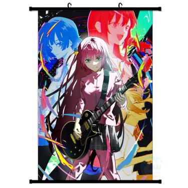 Imagem de Pintura de parede Scroll Bocchi the Rock Hitori Gotoh 40x60cm