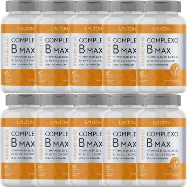 Imagem de Kit 10X Complexo B Max - 60 Cápsulas - Lauton Nutrition-Masculino