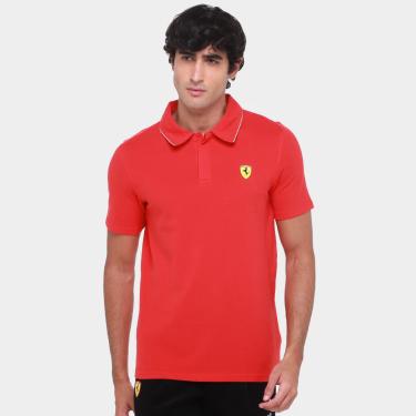 Imagem de Camisa Polo Puma Ferrari Race Masculina-Masculino