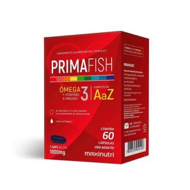 Imagem de Prima Fish 1000mg (60 caps) - Padrão: Único - MaxiNutri