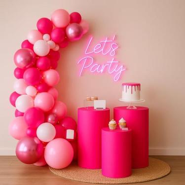 Imagem de Trio Capa Cilindro Festa Decorativas em Helanca Sublimada para Mesa Pr