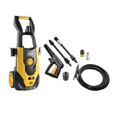 Imagem de Lavadora de Alta Pressão com Mangueira Jato Regulável Preto/Amarelo 22
