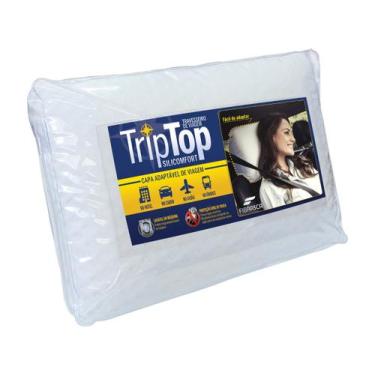 Imagem de Travesseiro para Viagens - Trip Top Macio - Fibrasca, 1 unidade