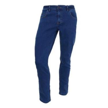 Imagem de Calça Jeans Masculina Ogochi Essencial Slim Azul - 002511020-Masculino