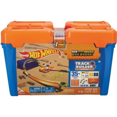 Imagem de Hot Wheels Track Builder Caixa Kit Completo Mattel 067766