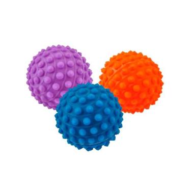 Imagem de Kit 3 Bola Cravo Terapia  Estímulo Sensorial  Ansiedade - One Life Spo