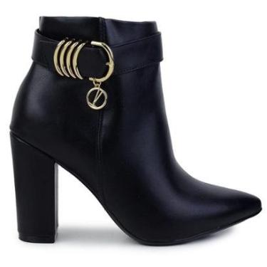 Imagem de Bota Feminina Vizzano Salto Alto Preto - 3105.105-Feminino