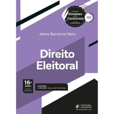 Imagem de Direito Eleitoral - Sinopses Para Concursos - 2026 - Vol. 40