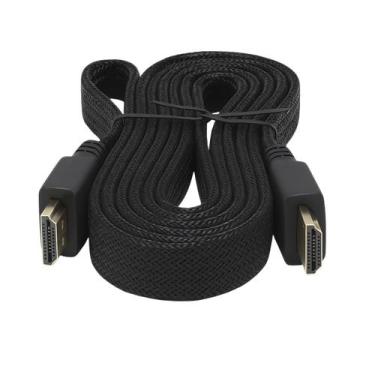 Imagem de Cabo HDMI 2 Metros 2.0 4K Ultra HD Nylon Reforçado Gamer - MM-2M-1