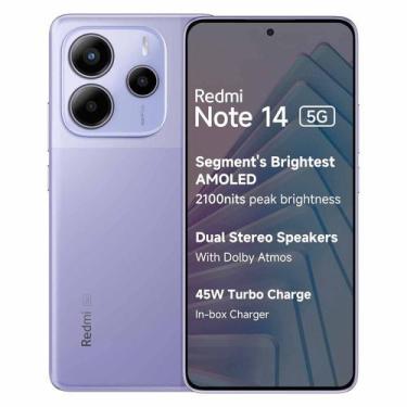 Imagem de Note 14 5G 256GB 8GB RAM Dual SIM Tela 6.67" - Roxo, 256GB, Roxo