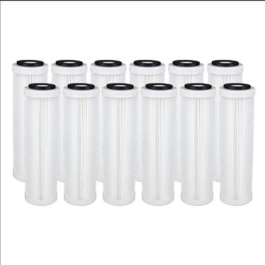 Imagem de Refil Filtro Plissado Lavável 10 Polegadas X 2 1/2, 12 Peças - Royal B
