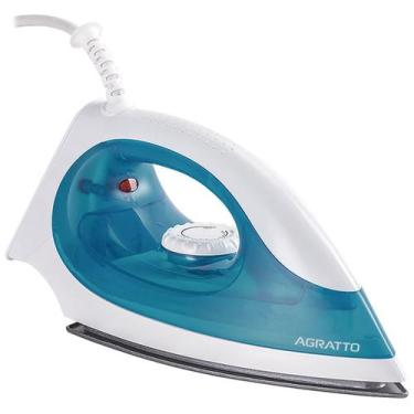 Imagem de Ferro de Passar Roupa a Seco Base Antiaderente Controle de Temperatura