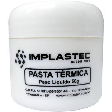 Imagem de Pasta Térmica Pote Com 50g - IMPLASTEC