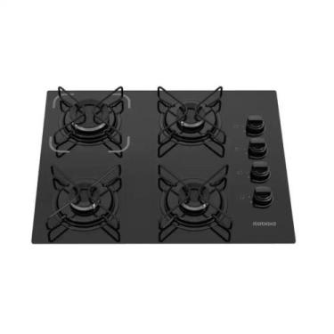 Imagem de Cooktop 4 Bocas Essencial Automático Itatiaia, Preto, Bivolt