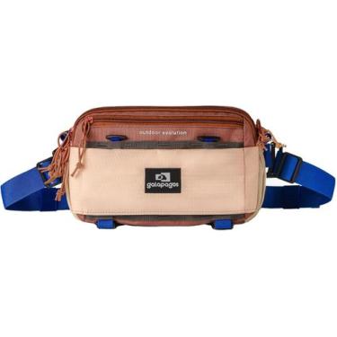 Imagem de Pochete Transversal Shoulder Bag Camaleão 3,6L Bege Galapagos - Galapa
