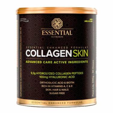 Imagem de Colágeno Collagen Skin Limão-Siliciano Essential Nutrition 330g