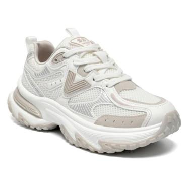 Imagem de Tênis Casual Feminino Via Marte 339-002-09, Branco, 35