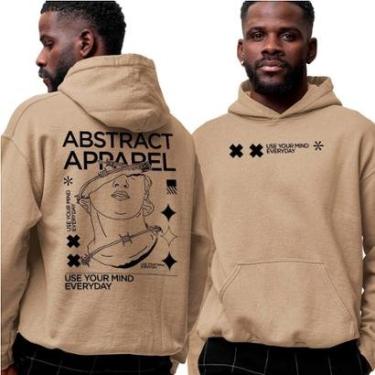 Imagem de Moletom Canguru Com Capuz‎ Abstract Apparel Everyday Mode Street-Unissex