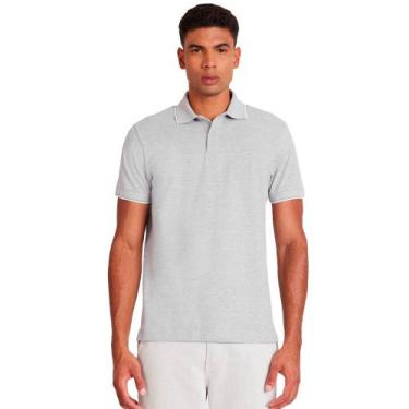 Imagem de Camisa Polo Aramis Stripes VE24 Cinza Masculino, M
