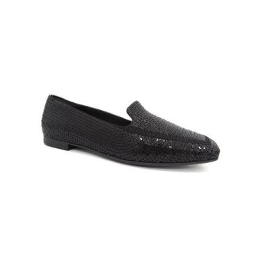 Imagem de Sapatilha Valentina Espadrille 360069 Preto, 38, Preto